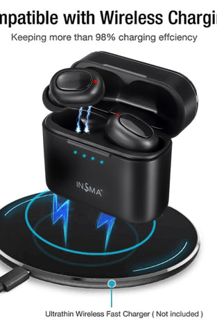 AirBuds With QI Charging Case