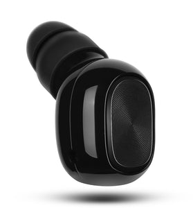 Wireless Bluetooth Earphone Black Earbuds Single Ear