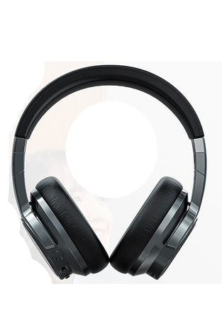 Wireless Noise-Canceling Headphones Black