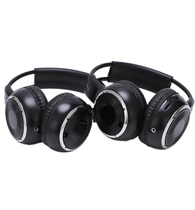 2 x Double Infrared Stereo Wireless Headphone