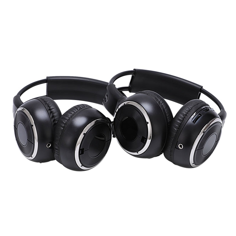 2 x Double Infrared Stereo Wireless Headphone